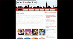 Desktop Screenshot of oneninestudios.com